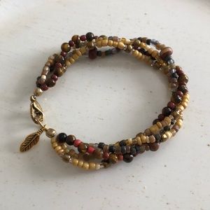 Tiger eye and Jasper Bracelet
